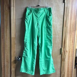 Barco flare leg scrub pants Sz small